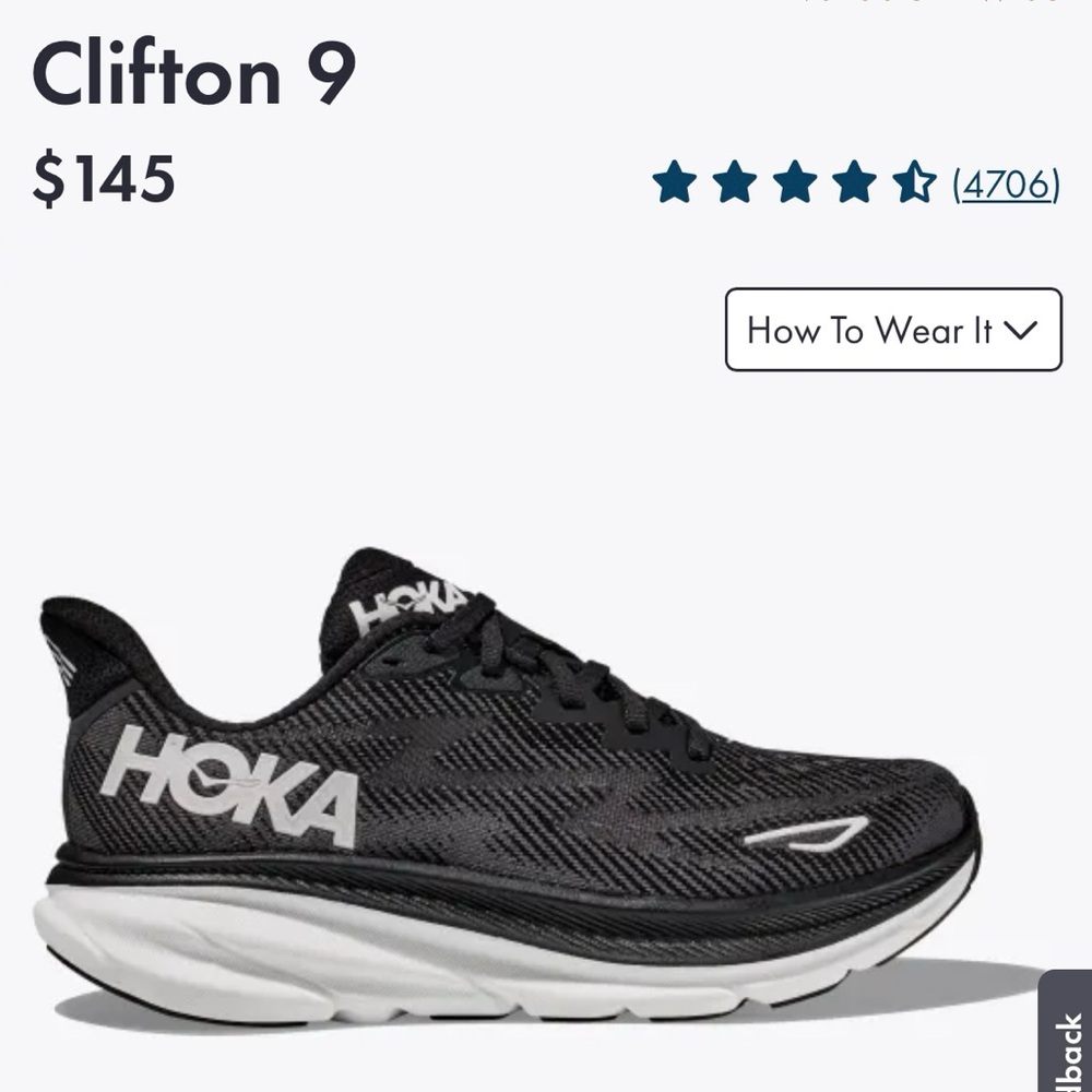 Hoka Clifton 9 Woman’s